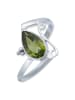 mantraroma 925er Silber - Ringe mit Peridot facettiert