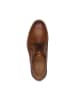 Tamaris Derby-Schuhe aus Leder Braun
