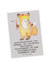 Mr. & Mrs. Panda Postkarte Sozialarbeiterin Erfolg mit Spruch in Grau Pastell