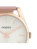 Oozoo Analog-Armbanduhr Oozoo Timepieces pink groß (ca. 45mm)
