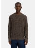 SELECTED HOMME Pullover 'Tilum' in dunkelbraun-meliert