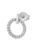 LOTUS silver Ohrringe Silber 925 Sterling Silber Kreis Ohrstecker