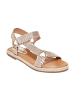 Les Tropéziennes par M Belarbi Hipsto-Ledersandalen Gold