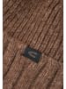 Camel Active Warme Strickmütze mit Umschlag in Sepiabraun