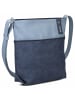 Zwei Jana J10 - Schultertasche 29 cm in nubuk-blue