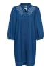 PART TWO Kleid TashaPW Gerade Passform in Medium Blue Denim Embroidery