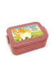 Mr. & Mrs. Panda Lunchbox Corgi Po Design mit Spruch in Rot Pastell