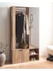 Beliani Kleiderschrank QUESNEL in Braun - (W) 100 x (H) 190 x (L) 35 cm