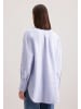 Seidensticker Schlupfbluse Oversized in Mittelblau