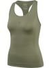 Hummel Top Hmlflow Multisport Damen in DEEP LICHEN GREEN
