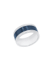 JOOP! Ring Edelstahl, IP Blau in Blau
