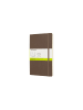 Moleskine Notizbuch mit weichem Einband, 70g-Papier, Blanko "Classic" in Erdbraun