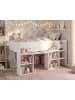 58 aufm Kessel HOCHBETT Parisot Pirouette 1 90x200 Holznachbildung Weiß