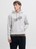 Jack & Jones Kapuzenpullover in Light Grey Melange