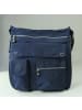 Bag Street Umhängetasche Nylon blau ca. 31cm