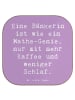 Mr. & Mrs. Panda gläseruntersetzer Spruch Bänkerin Genie mit Spruch in Lavendeltraum