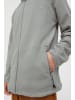 North Bend Fleecejacke NBCocas M 211202MMM atmungsaktive Fleecejacke mit Stehkragen in Grau
