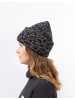 eivy Beanie Watcher in Black Leopard