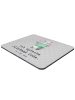 Mr. & Mrs. Panda Mousepad Code Meister mit Spruch in Grau Pastell