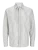 Jack & Jones Gestreiftes Hemd in Egret 2