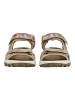 Imac Sandalen in Beige/Rosa