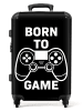 NoBoringSuitCases Suitcase, Koffer, Reisekoffer Geboren zum Spielen