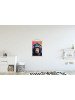 OnlyWow Poster mit Leiste Bunte Schimpanse