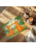 Mr. & Mrs. Panda Puzzle Füchse Liebe Design mit Spruch in Weiß