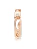 BALIA Ohrringe Gold 333 Rosegold - 8 Karat Welle Creolen