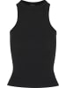 Urban Classics Urban Classics Damen Ladies Racer Back Rib Top in black