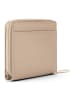 Lazarotti Bologna Leather Medium Zip-Around Geldbörse Leder 10 cm sand