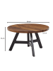 FineBuy Couchtisch "FB76146" in Braun /