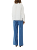 comma Bluse langarm in Weiß