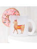 Mr. & Mrs. Panda Tee Tasse Alpaka Stolz ohne Spruch in Transparent