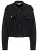 myMo Damen Sweatjacke in Schwarz