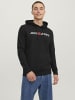 Jack & Jones Kapuzenpullover in Black