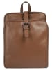 Cluty Rucksack echt Leder in cognac
