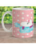 Mr. & Mrs. Panda Kaffeebecher Einhorn Verliebt ohne Spruch in Rot Pastell