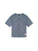 Lee Kurzarmhemd Baseball With Pkt in Light Wash Chambray