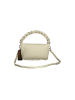 Desigual Ecru Polyurethan-Handtasche