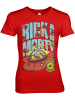 Rick and Morty Shirt "Focus On Science Girly Tee" in Rot