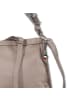 Florence Florence Schultertasche Leder grau ca. 38cm