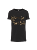 name it Mädchen Shirt schwarz mit Print