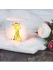Mr. & Mrs. Panda Teelichthalter Glas Giraffe Zufrieden ohne Spruch in Transparent