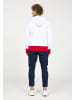 PLUS EIGHTEEN Herren Kapuzenpullover in Weiss