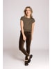 ZHRILL T-Shirt ZHHOLLIE LUREX DARK GREEN in DARK GREEN
