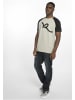 Rocawear T-Shirt in grey melange/black