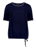 Betty Barclay Casual-Shirt mit Tunnelzug in dunkelblau