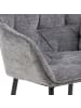 ebuy24 Esszimmerstuhl Brooke Grau 2er Set