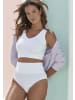 nuance Bralette-BH in pfirsich+weiß